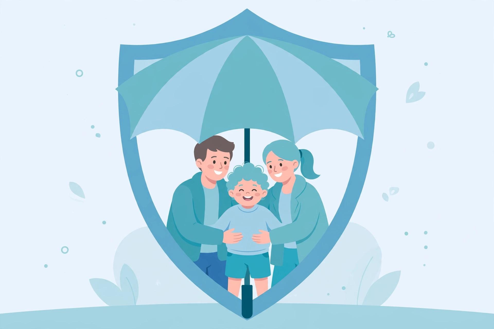 Family protected under a large insurance umbrella